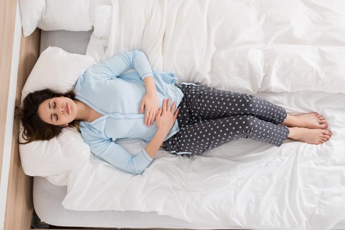 Ovarian pain without periods